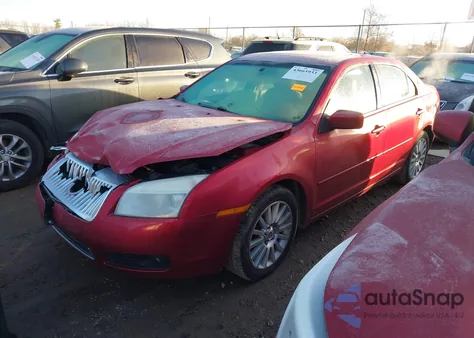 2007 Mercury Milan V6 Premier from USA, damaged, VIN 3MEHM08157R601210